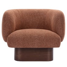 Caramel Benji Swivel Armchair
